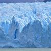 Beautiful peaks of ice on the Viedma Glacier